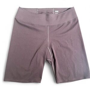 UNIQLO Airism Bike Shorts XL | Cool Touch Dry Fit | Plummy Brown Power Moves